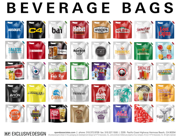 Beverage Bags (Case of 100) $0.79/Each