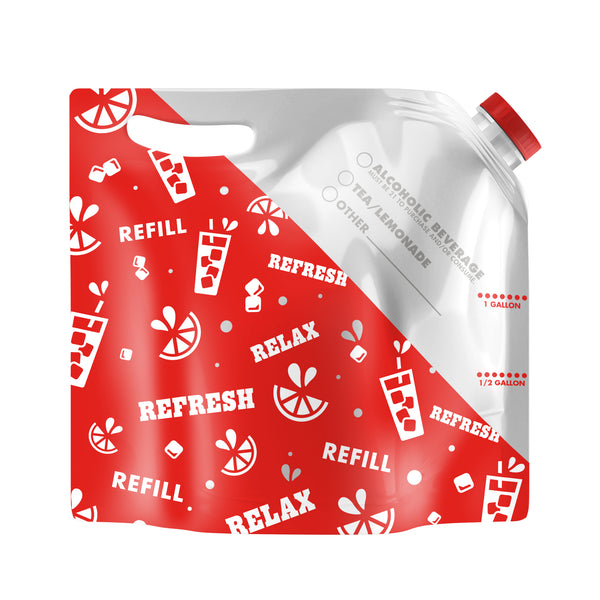 Printed 1 Gallon Beverage Bags (Case of 100) 0.79/Each