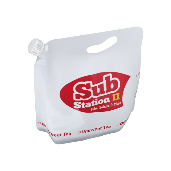 SubStation II Beverage Bag - 1 and 1/2 Gallon in One $0.90/Each ( Case of 100)